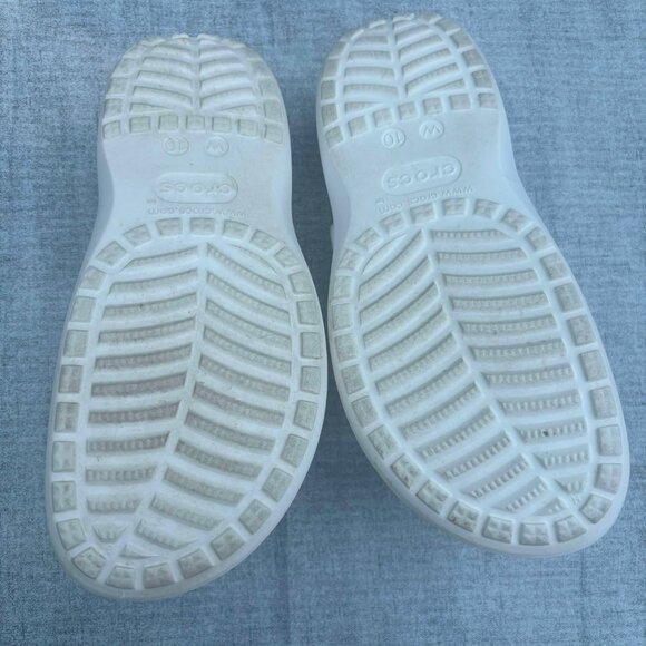 Size 10 White Baya Crocs - Picture 2 of 4